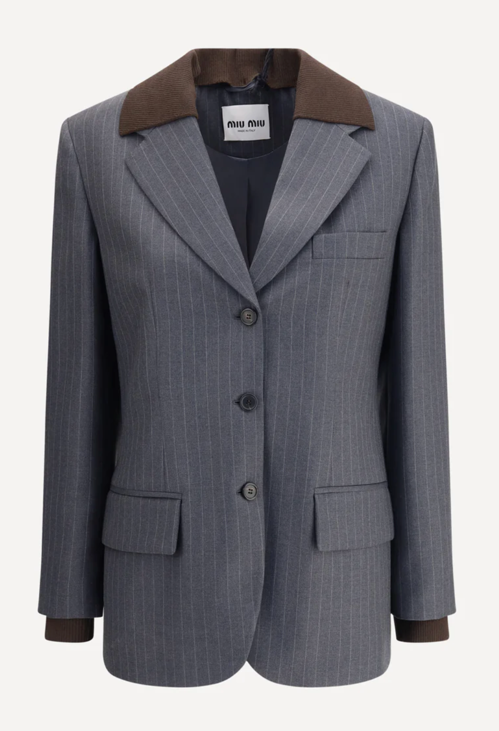 Miu Miu Striped Blazer
