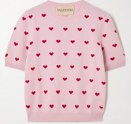 Short sleeve sweater