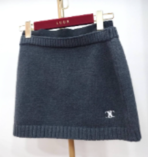 Celine - Cashmere and wool mini skirt