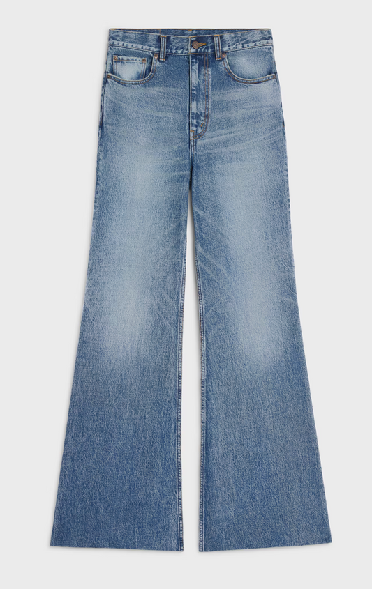 Celine women jeans wash denim