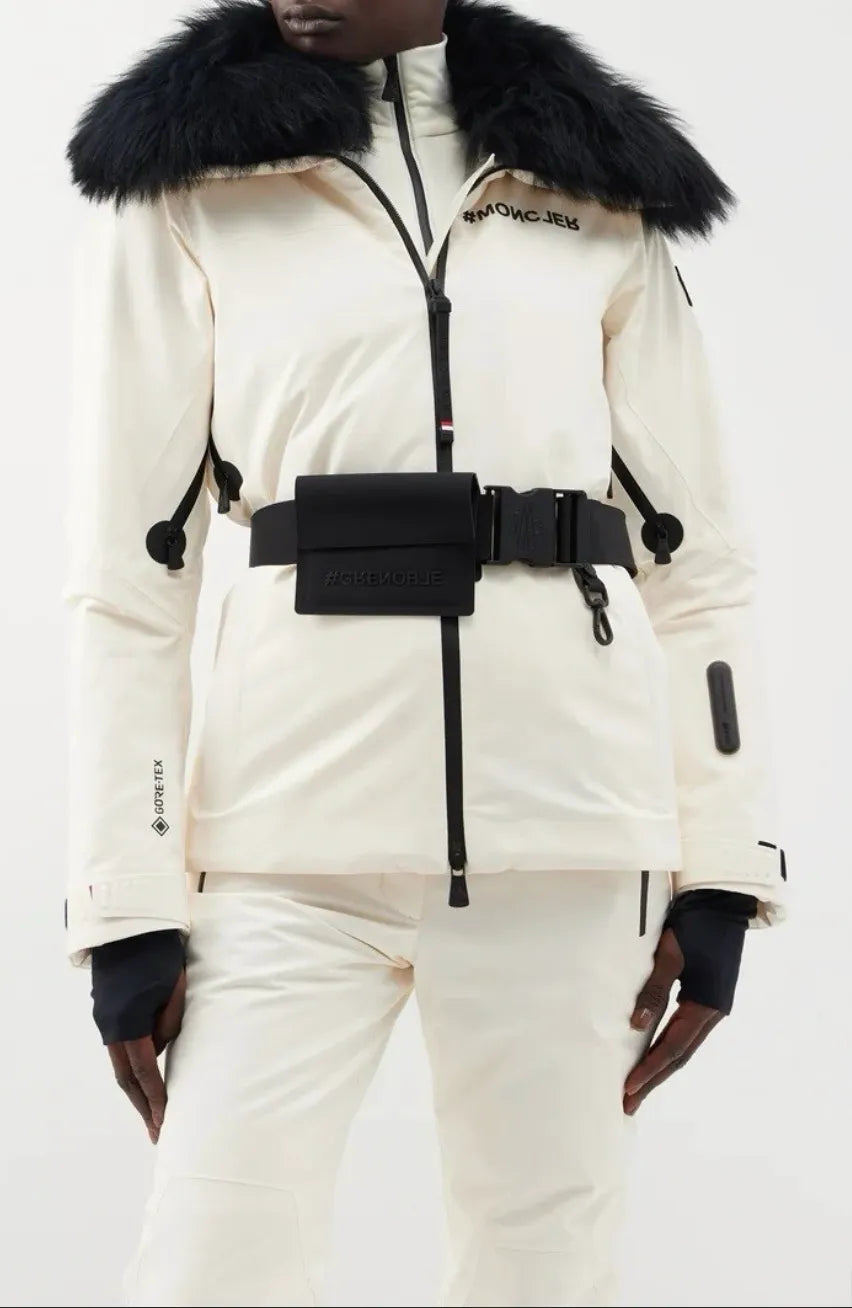 Moncler Grenoble Ski Suits Set (White)