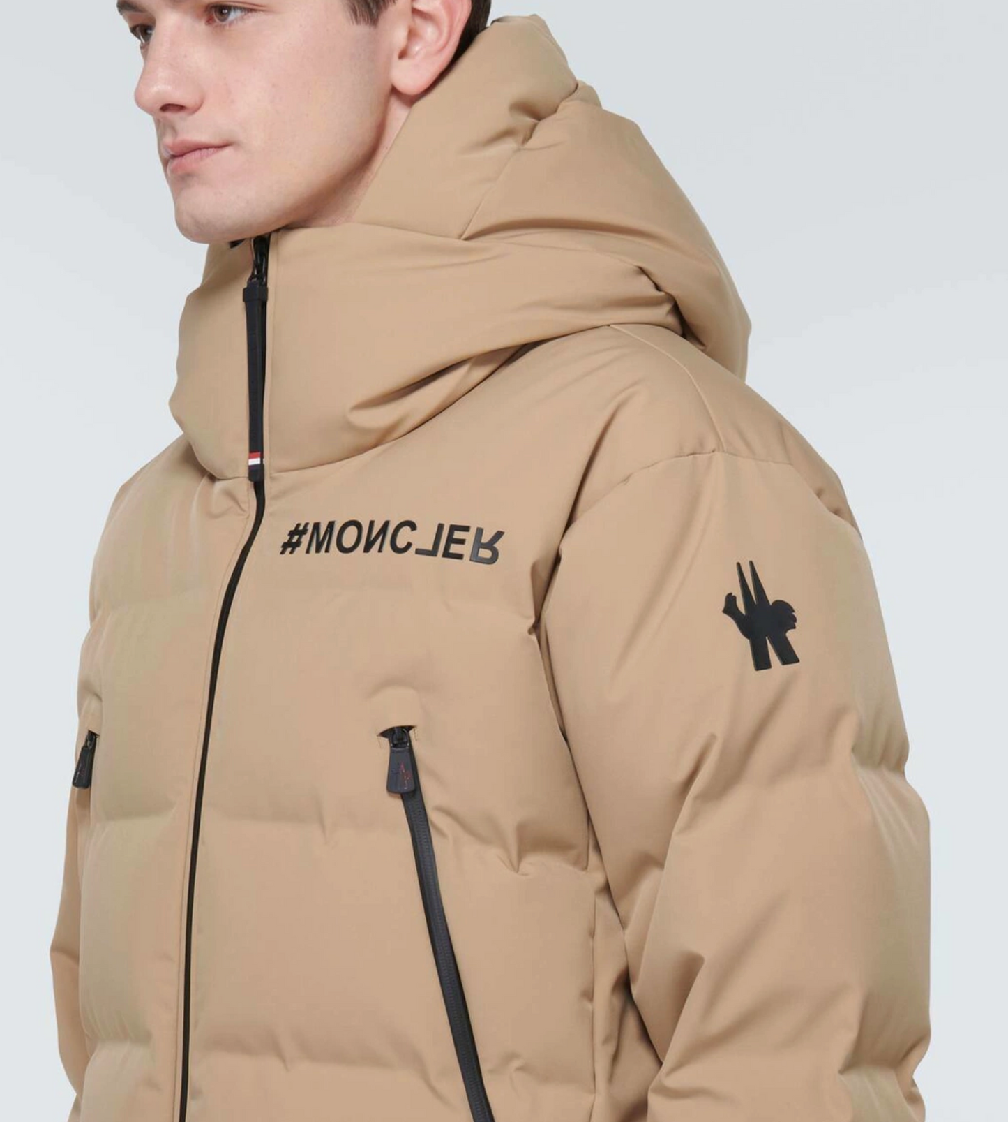 Moncler Grenoble Fellberg hooded down ski jacket