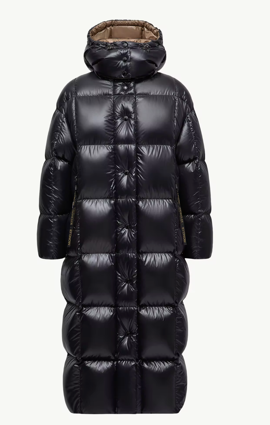 Parnaiba Hooded Long Down Jacket