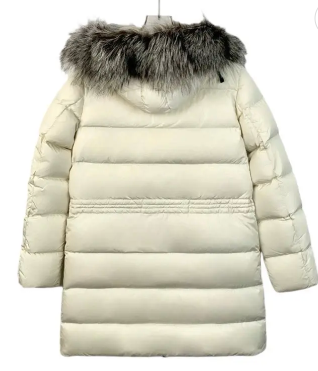 Moncler Aphrotiti hooded fur-collar