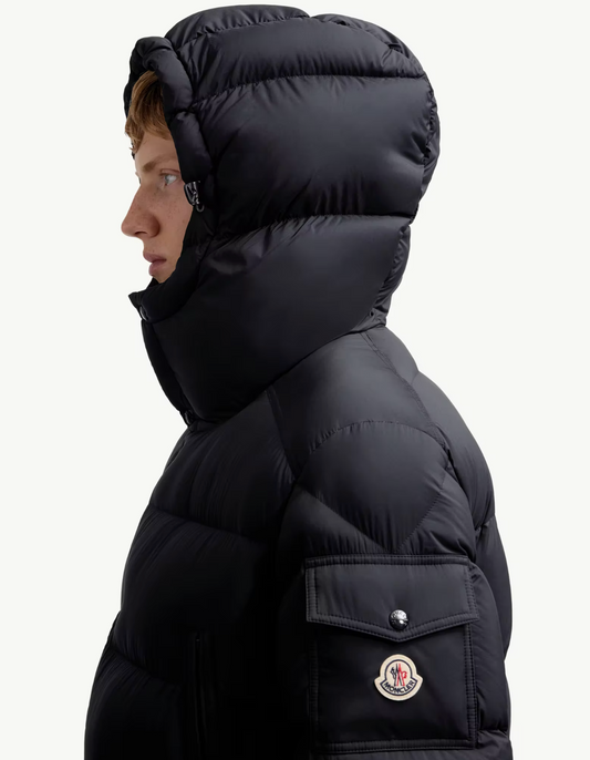 Bretagne Hooded Short Down Jacket