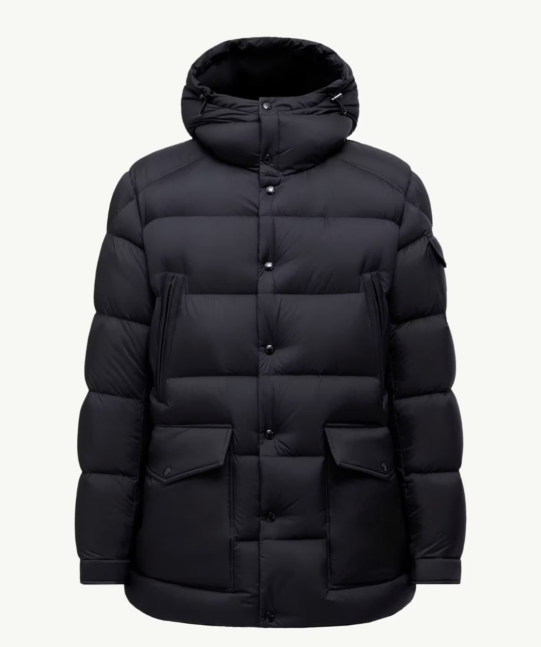 Bretagne Hooded Short Down Jacket
