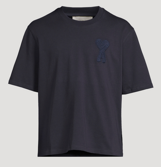 Ami Paris De Coeur Patch T-Shirt
