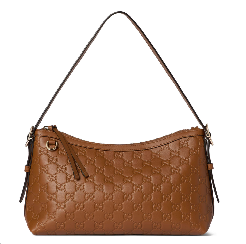 Gucci GG Emblem medium shoulder bag
