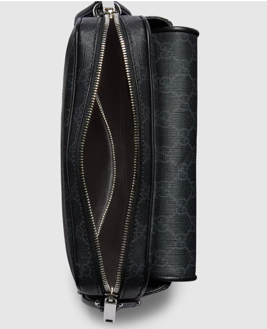 GG Black small crossbody bag