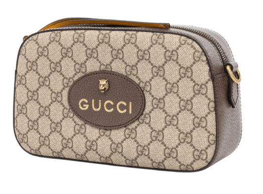 GG Camera Tiger Brown Monogram Bag