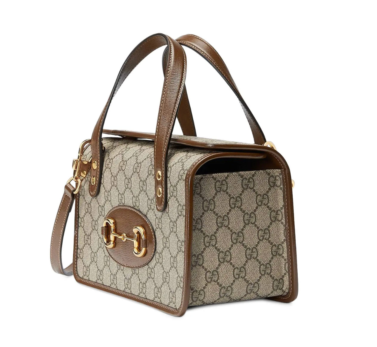 Horsebit 1955 Mini Top Handle Bag 'Brown'