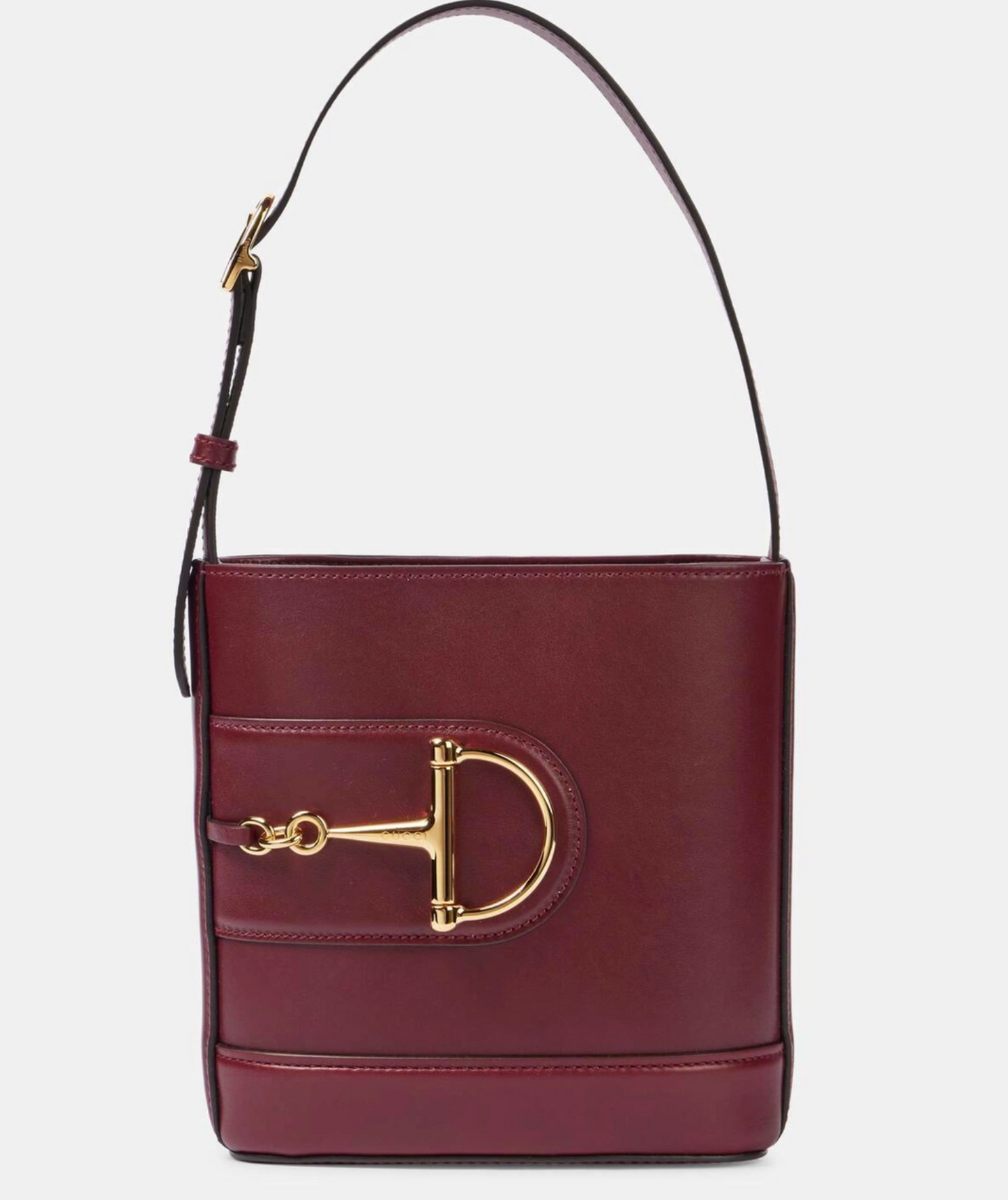 GG 73 Small leather bucket bag