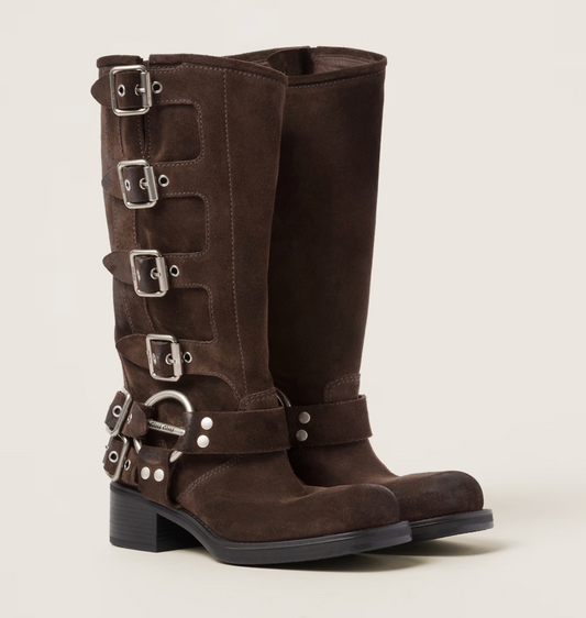 Miu Miu Suede Boots