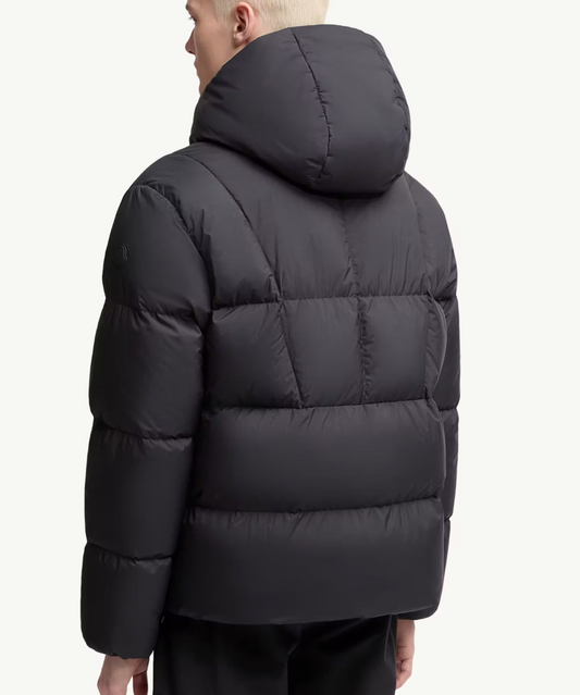 Fusain Hooded Short Down Jacket