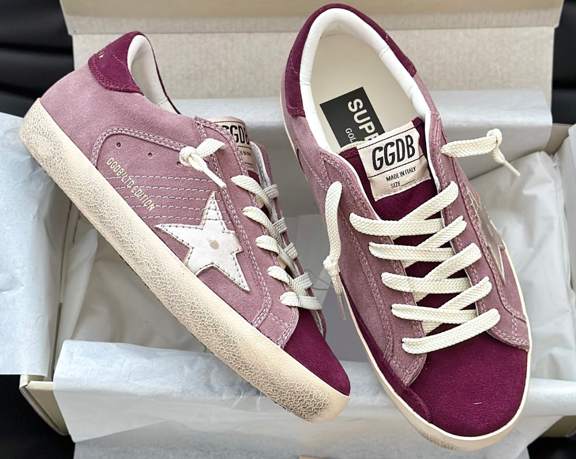 GGDB Super-Star LTD in lilac suede