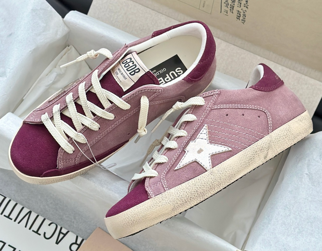 GGDB Super-Star LTD in lilac suede