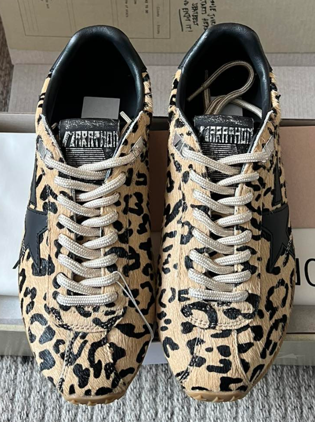 GGDB Marathon Speed leopard sneakers