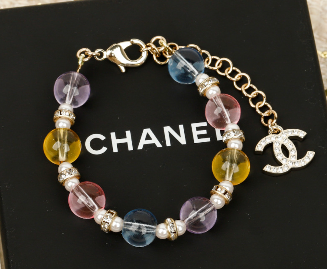Chanel pearl bracelet