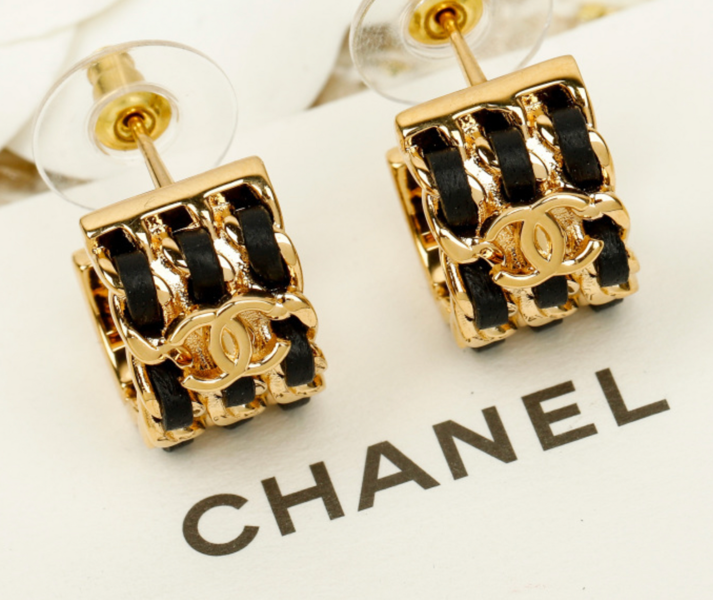 Chanel Hoop Earrings
