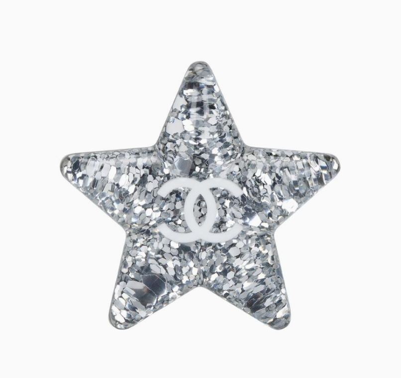 Chanel 25C Star-Shaped Stud Earrings