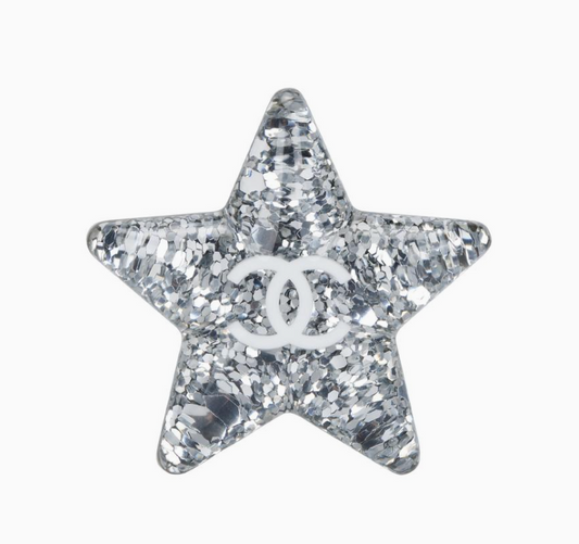 Chanel 25C Star-Shaped Stud Earrings