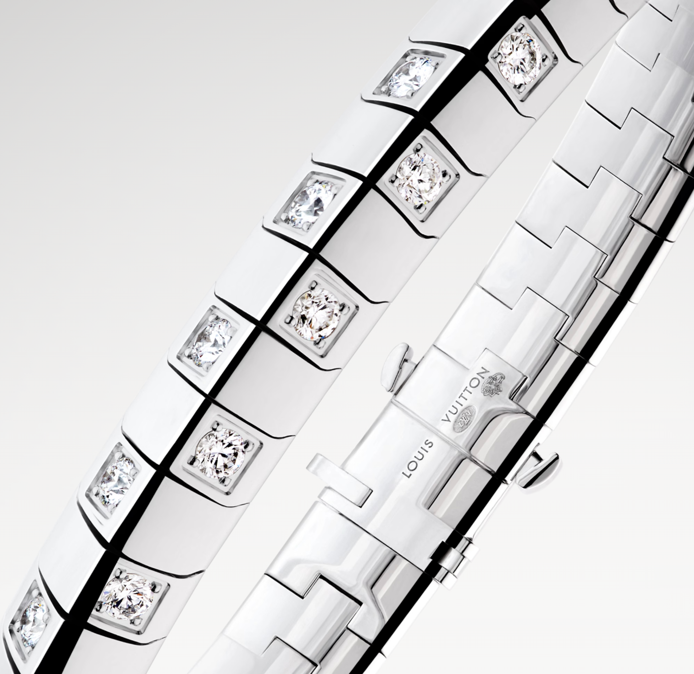 Le Damier de Louis Vuitton Large Bracelet