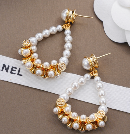 Chanel Pendant Earrings
