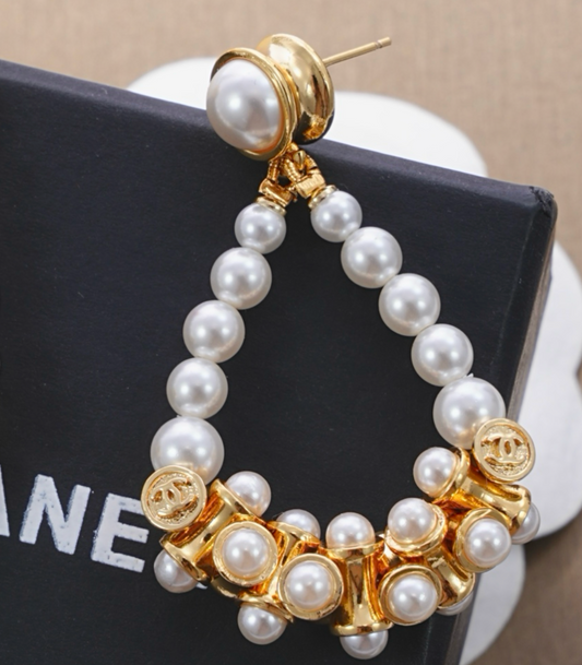 Chanel Pendant Earrings