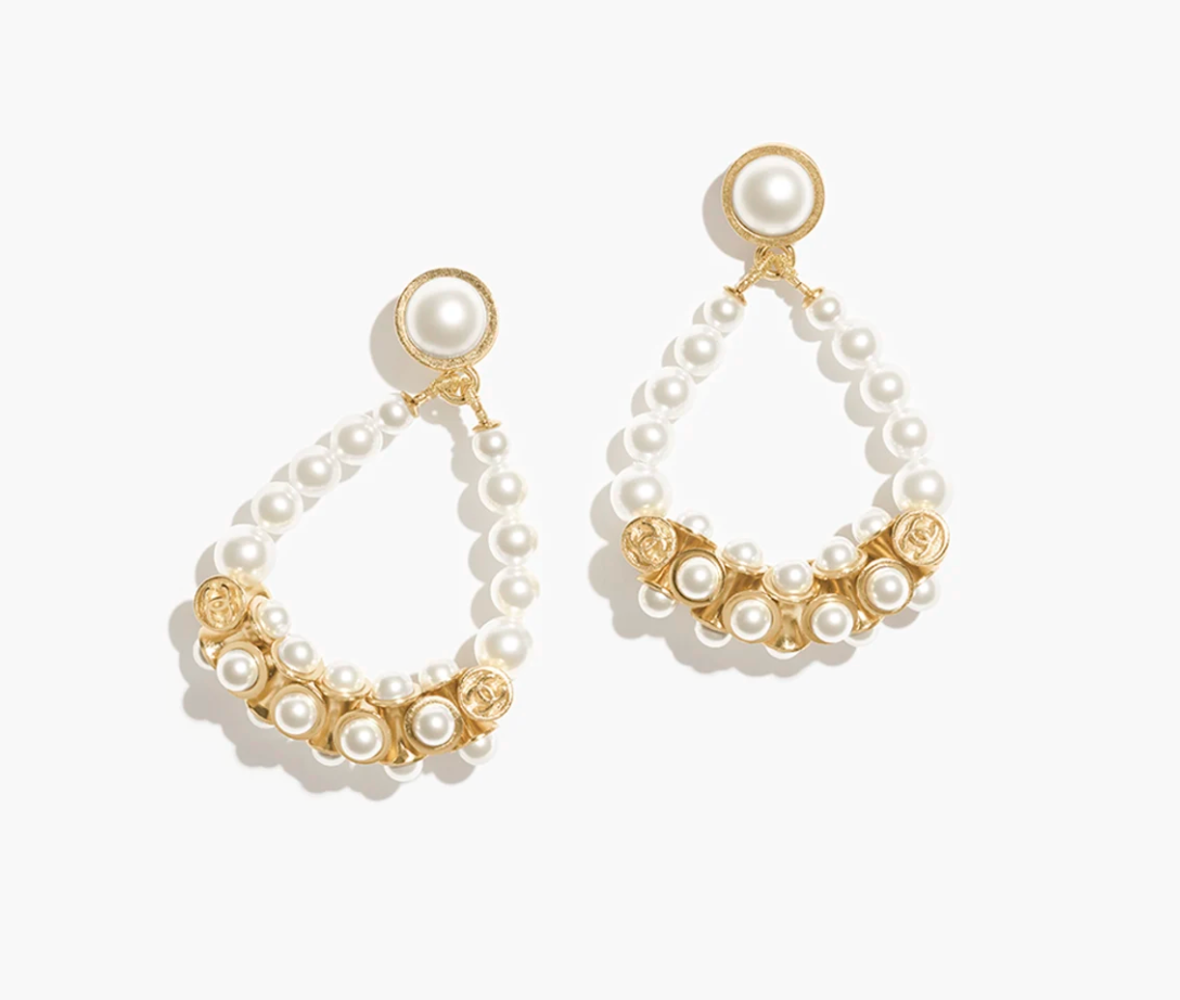 Chanel Pendant Earrings