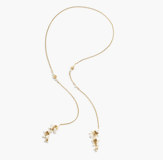 Chanel pearl cluster necklace