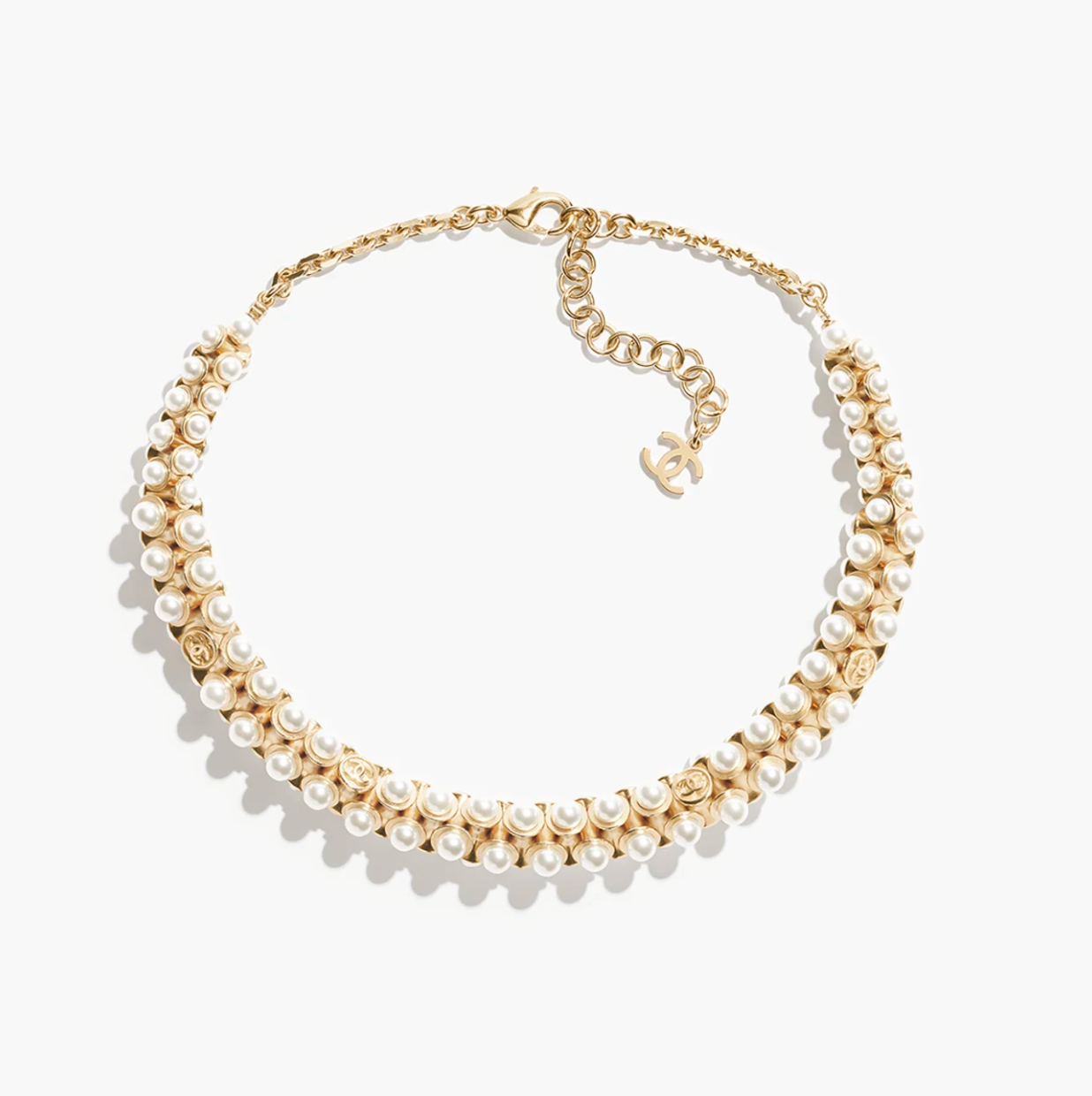Chanel Pearl Choker Necklace