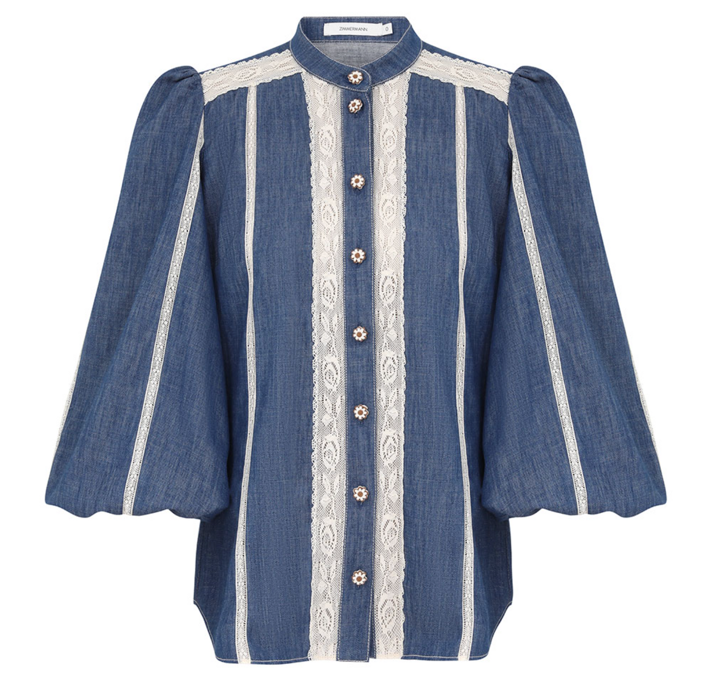 ZIMMERMANN Awaken Denim Shirt