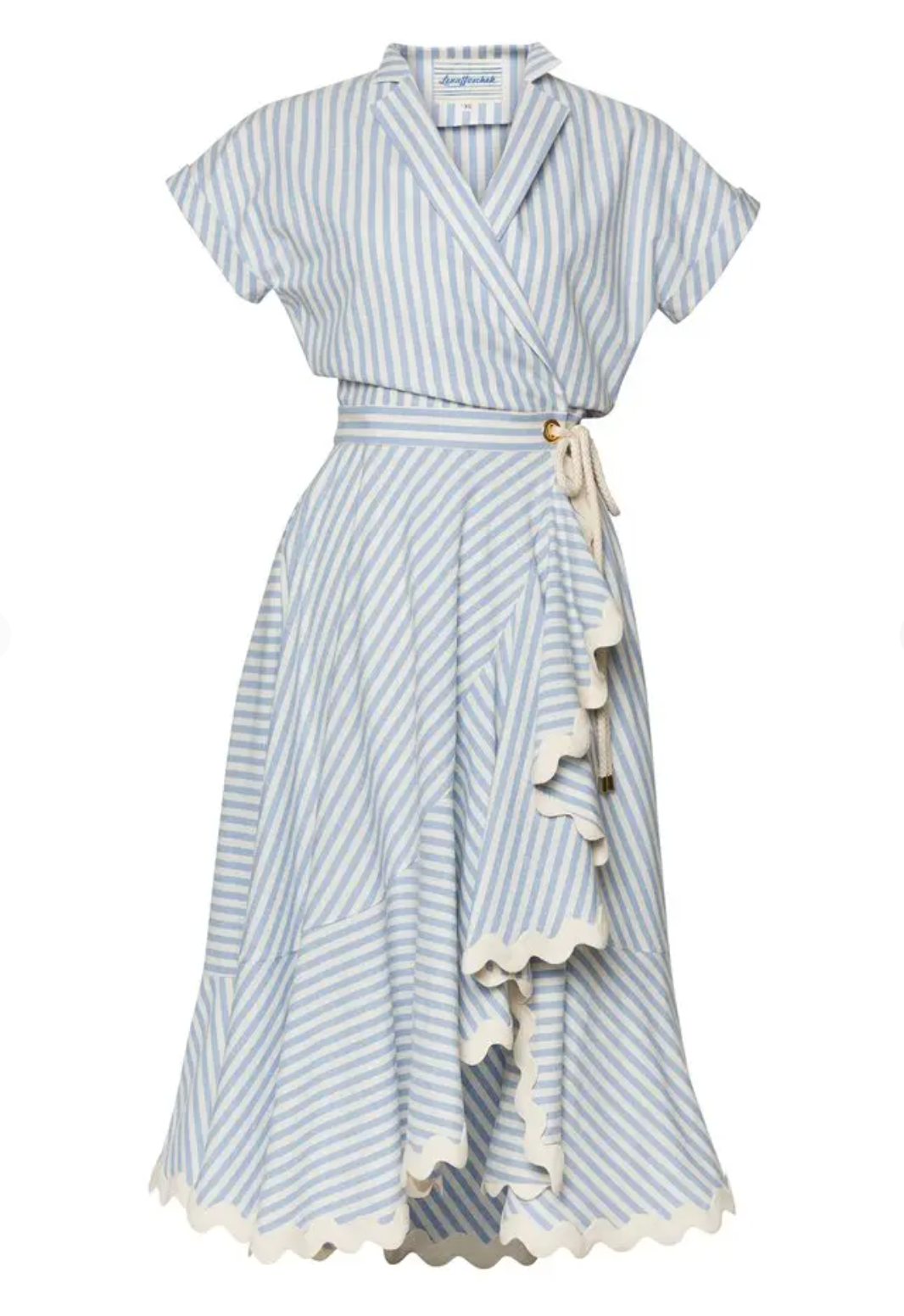 Lena Hoschek Luisa Striped Cotton Dress