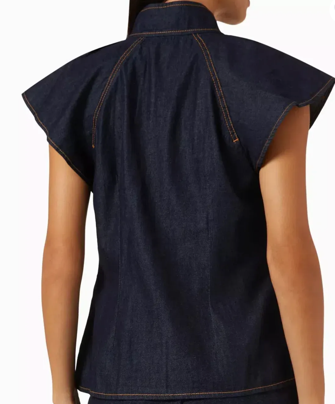 Crush Flutter Sleeve Shirt