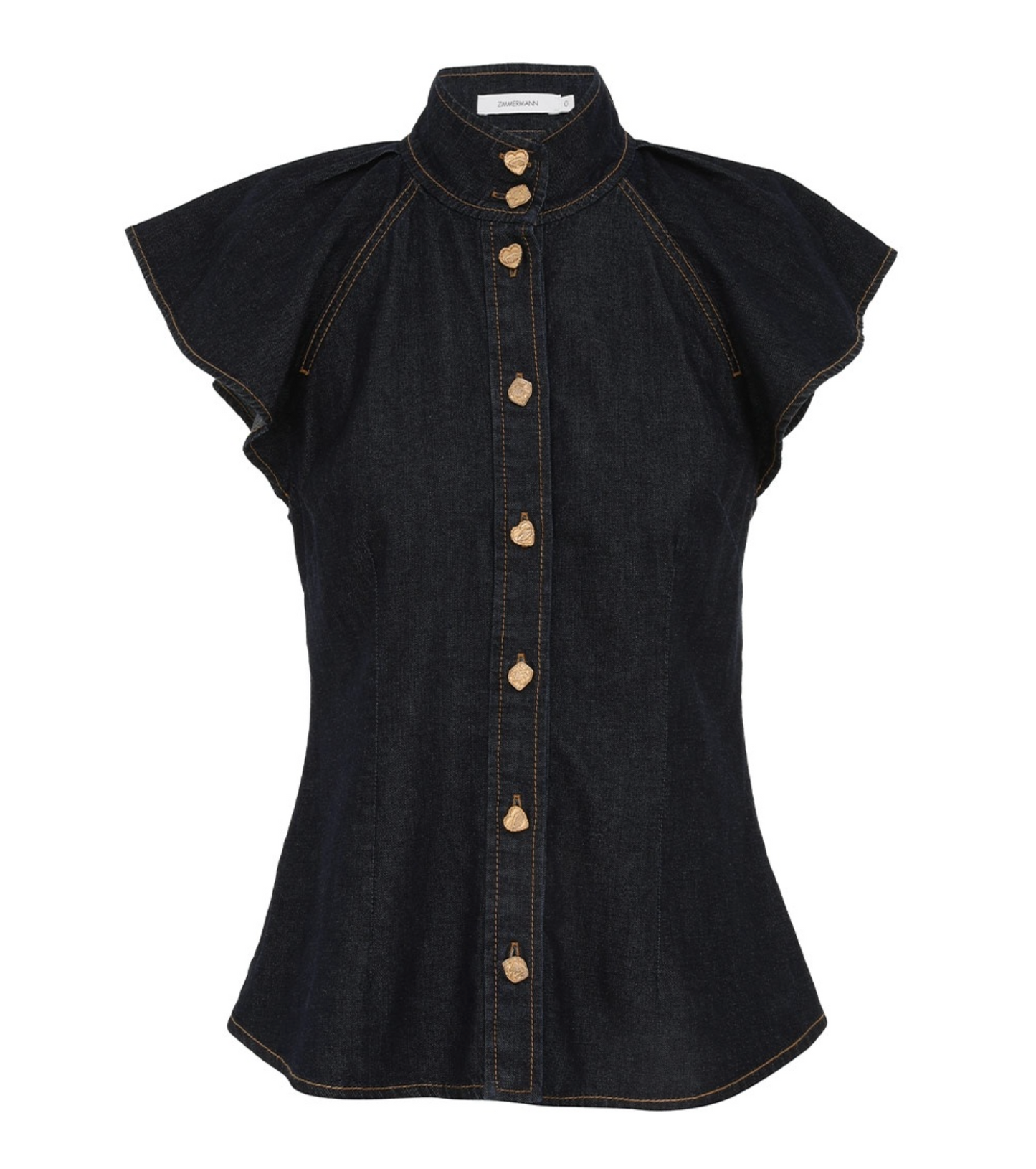 Crush Flutter Sleeve Shirt