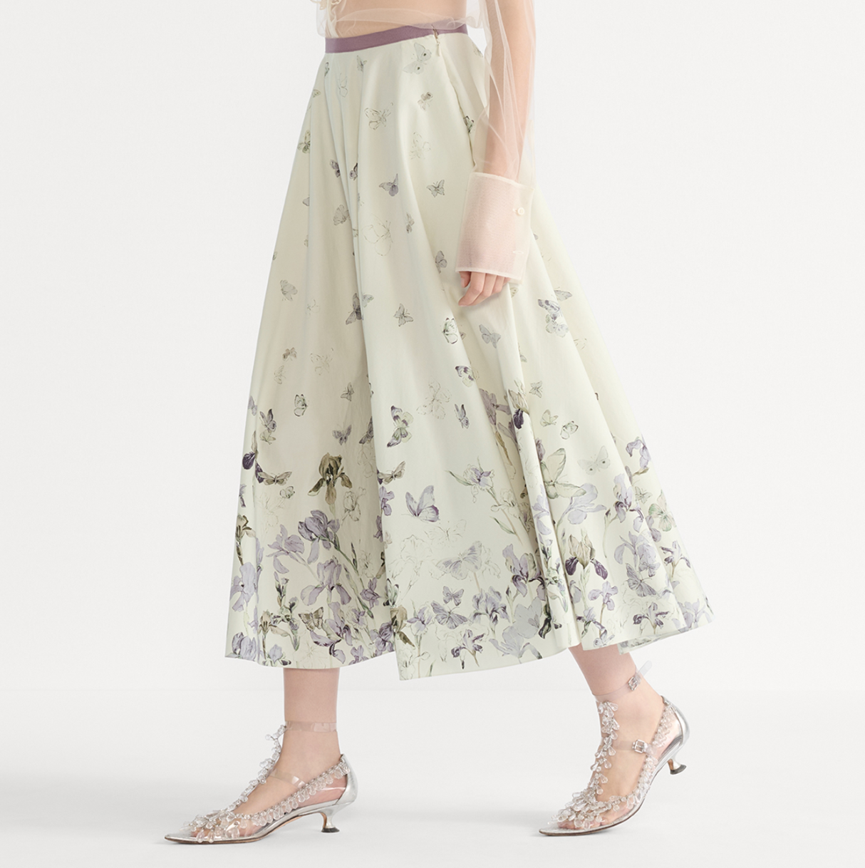 Dior Mid-Length Flared Skirt