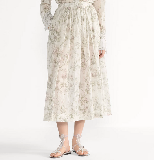Dior Mid-Length Flared Skirt