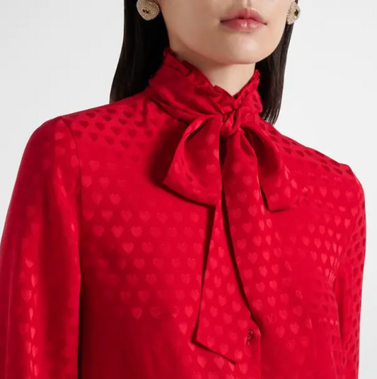 Valentino La Cour De Cœur Blouse