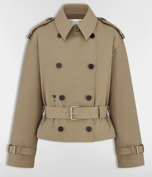 Dior Jacket Beige Cotton Gabardine