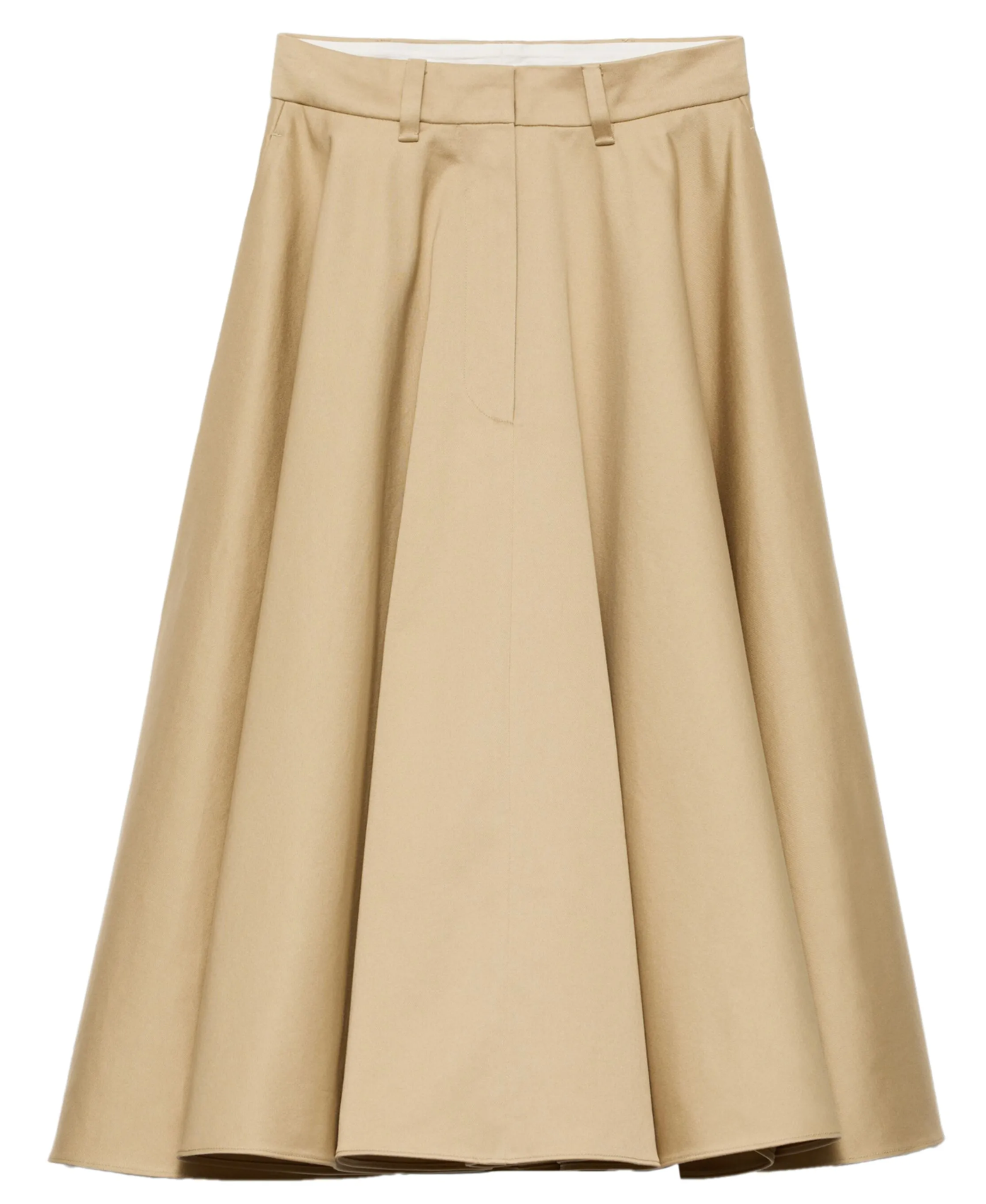 Prada Chino Midi Skirt