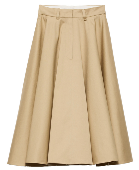 Prada Chino Midi Skirt