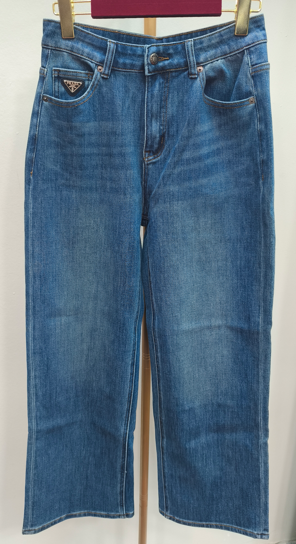 Prada Straight-leg Denim Jeans