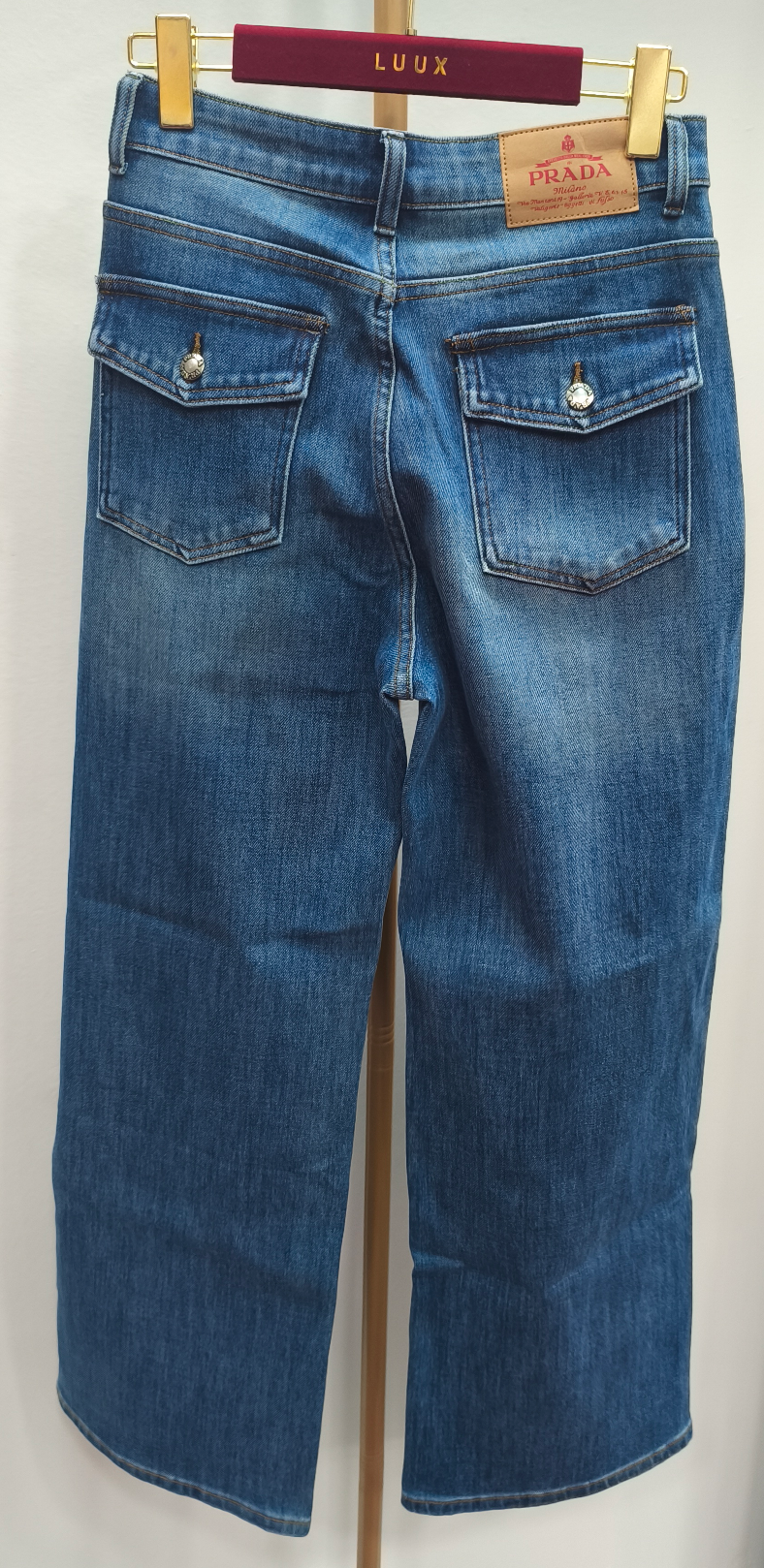 Prada Straight-leg Denim Jeans
