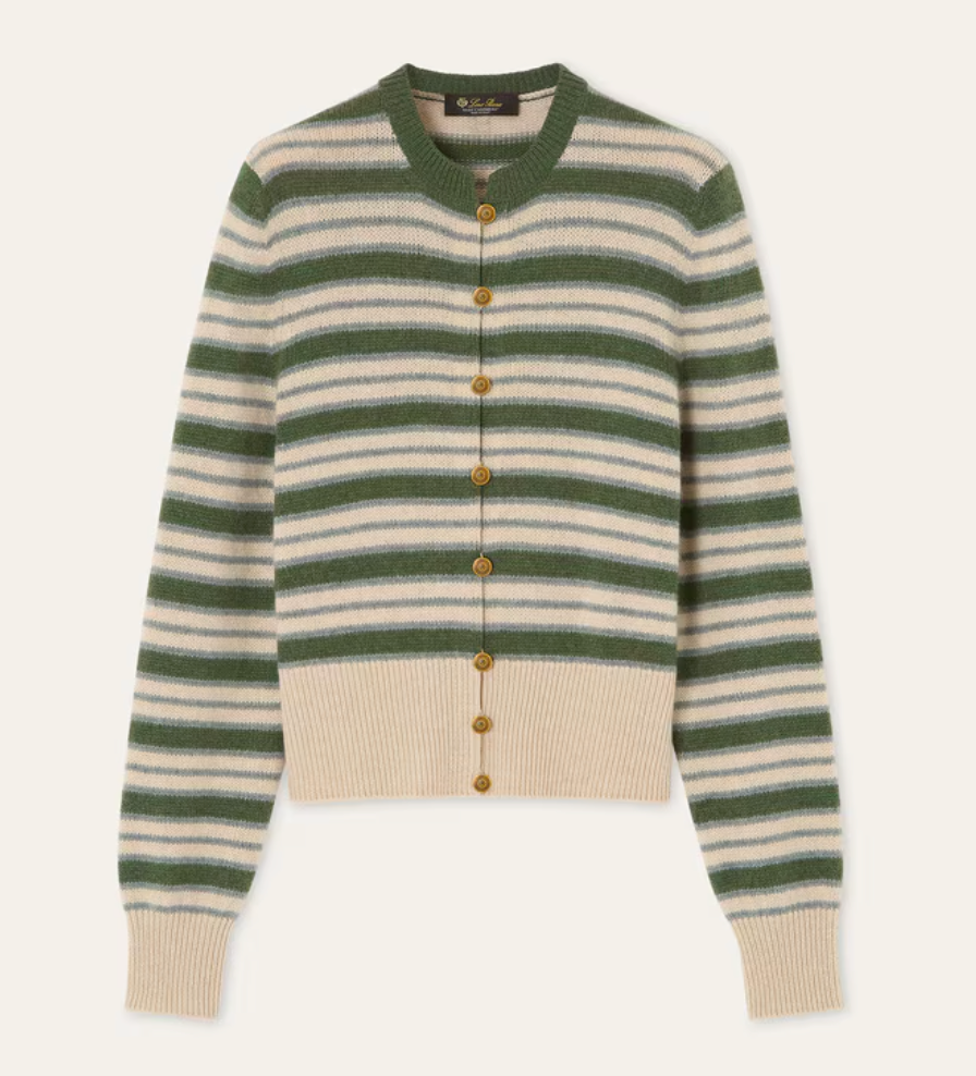 Fobello Stripes Cardigan