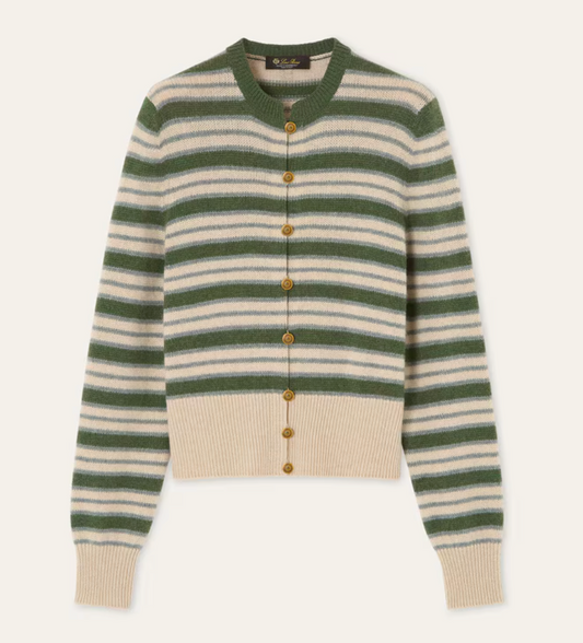 Fobello Stripes Cardigan