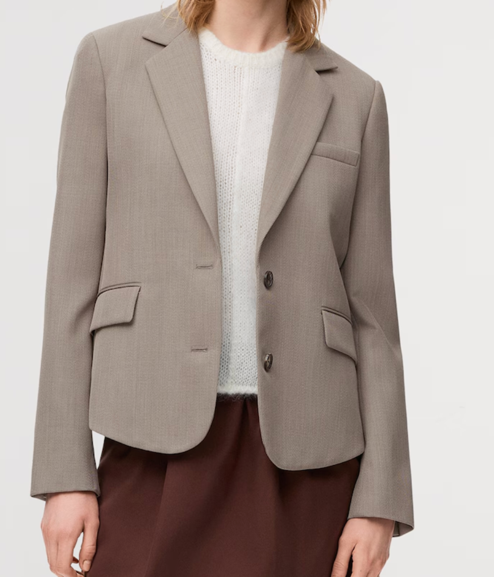 LOEWE Wool Buckle-Back Blazer