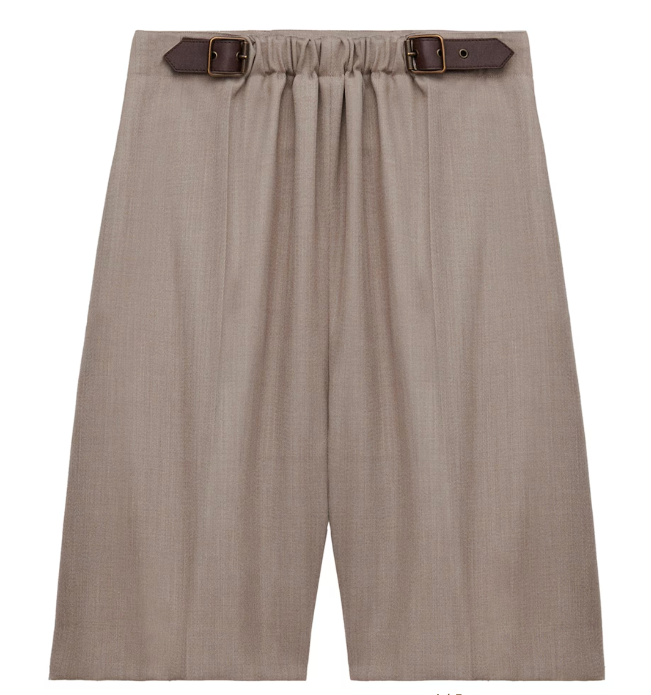 LOEWE Wool Buckled Shorts