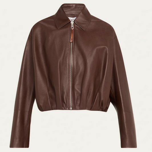 Loewe Leather Blouson Jacket