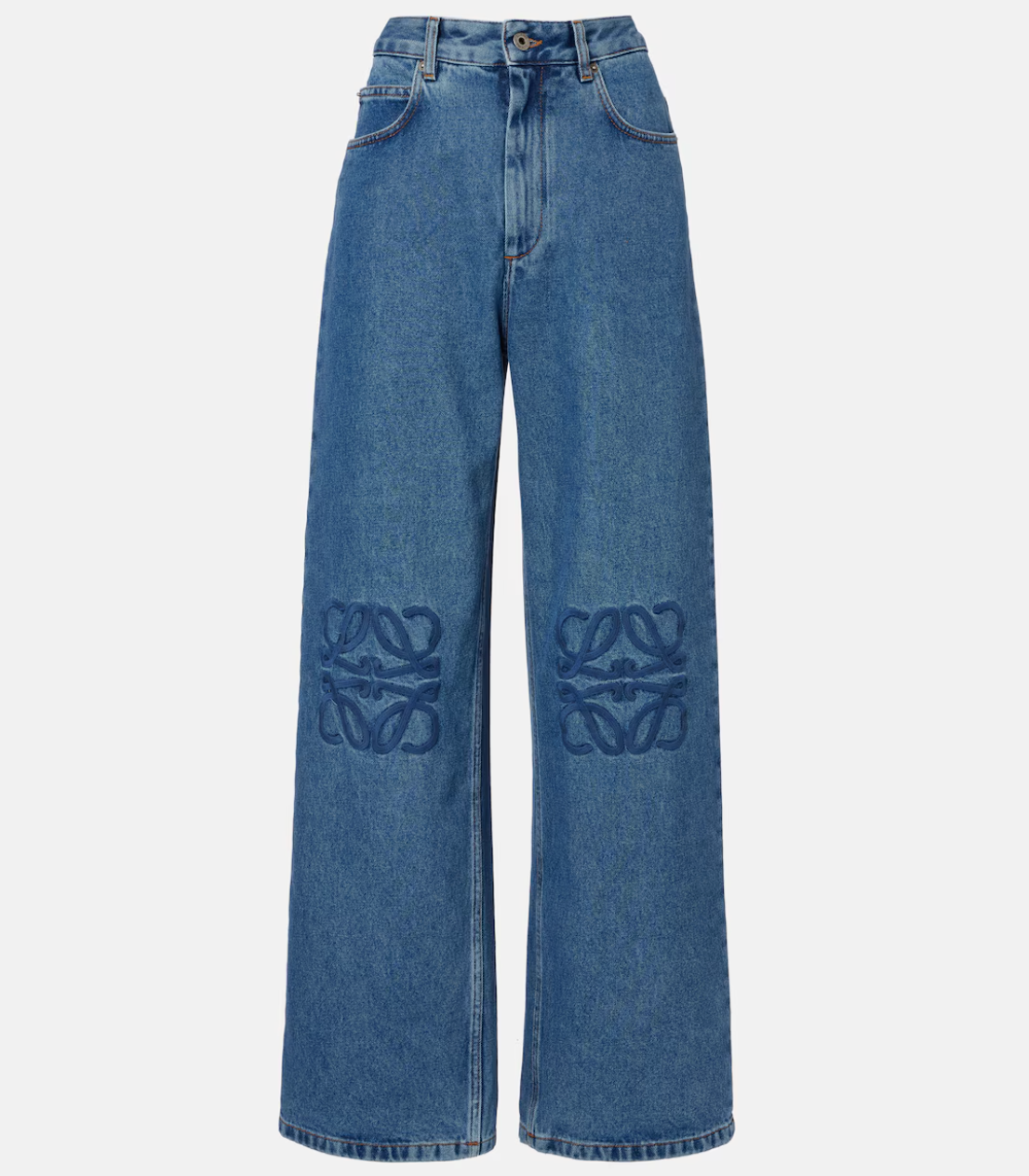 Loewe Anagram wide-leg jeans