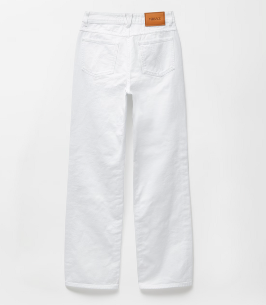 Versace White Denim Jeans